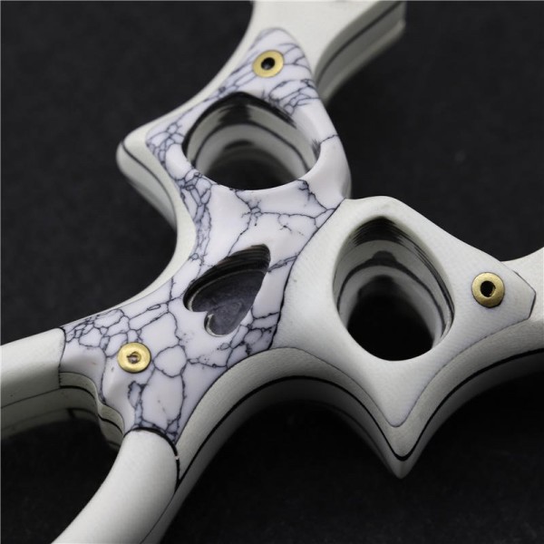 Slingshot UK - S-Ghost W OTT Skeleton Theme Slingshot, 100% Handmade Slingshot for Hunting