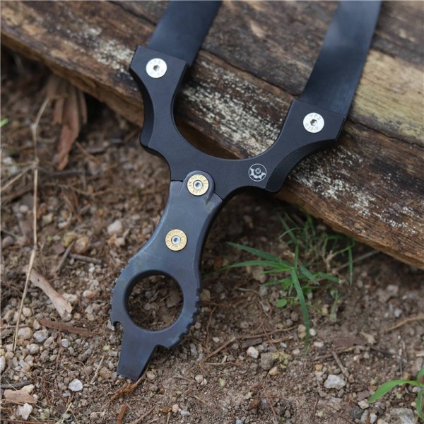 Slingshot UK - S-Punisher, TC21 Titanium Multifunctional Portable EDC Slingshot