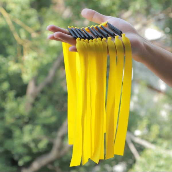 Slingshot UK - Super Fast Slingshot Flat Rubber Band Sets For Slingshot shooting(12 in pack)